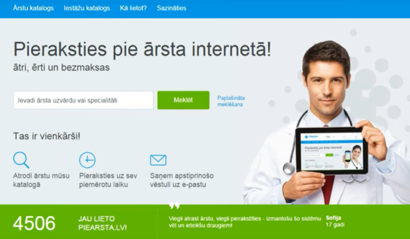 Pieraksts pie ārsta ir kļuvis vēl ērtāks!